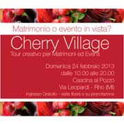 Cherry Village - Il primo tour creativo per matrimoni ed eventi Diana Sometti - Cherry Event