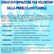 Corso di formazione per volontari della mobilità sostenibile Immagina Lomazzo