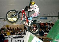 Grattarola Campione Italiano Trial Indoor Moto Club Lazzate