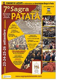 Sagra della Patata a Lazzate, VII edizione Associazione Borgo in Festa, Lazzate