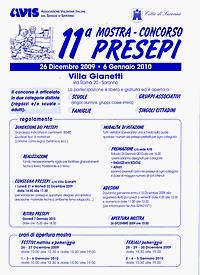 11ª Mostra Concorso Presepi a Saronno - Il 6 gennaio la premiazione. Claudio Visentin